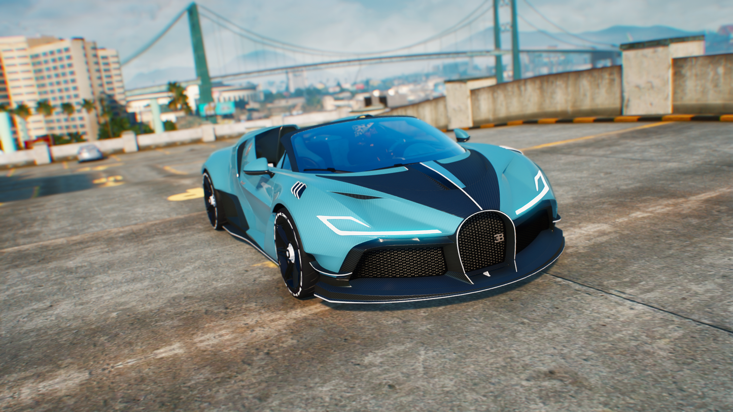 Widebody Bugatti Divo Roadster