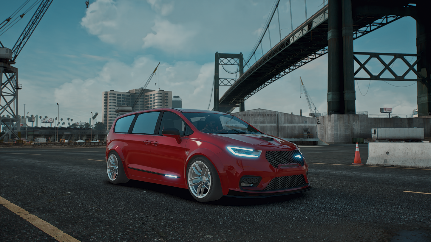 The Chrysler Pacifica SRT Hellcat