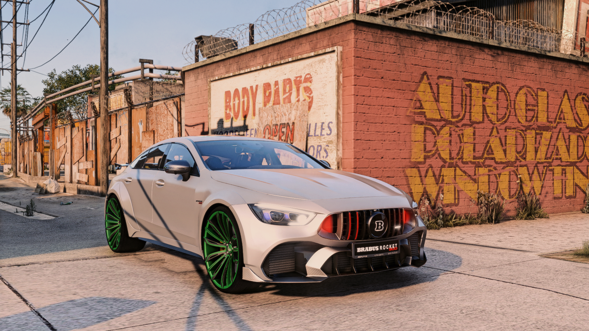 Custom Brabus Rocket 900 Larte Design GT63s – Fivem Dealership