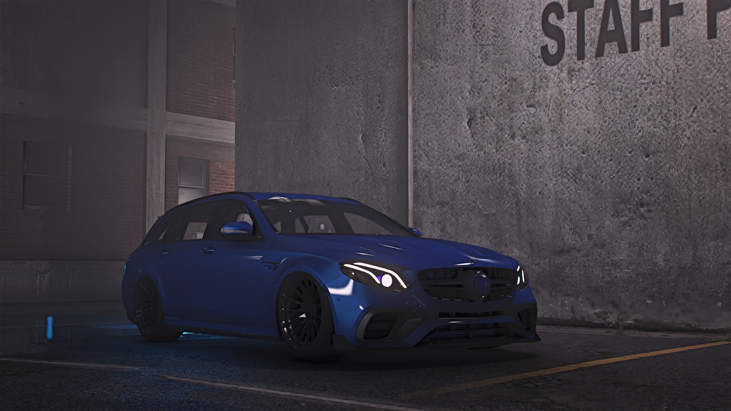 Mercedes E63 AMG Dark Blue Badge Edition ( 5 Seater ) | Cent