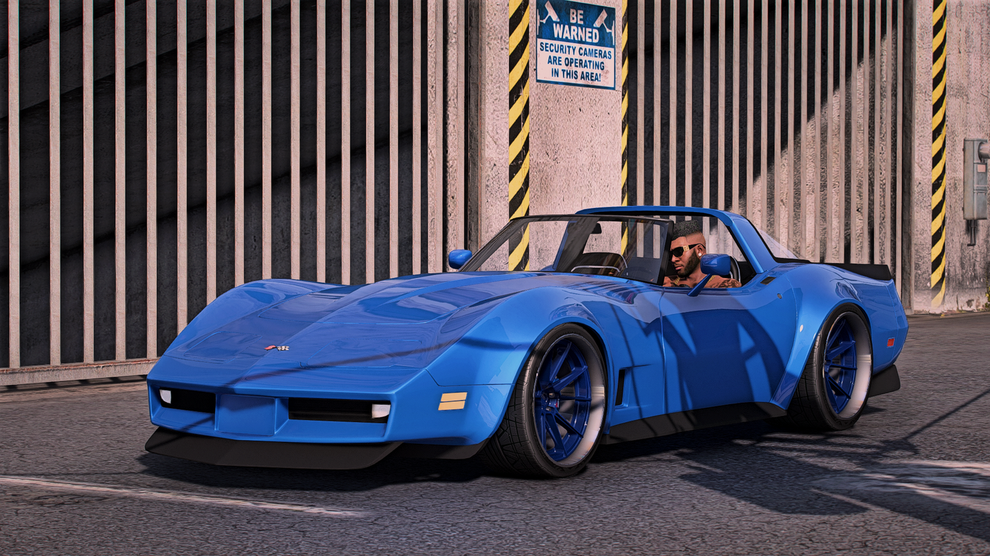 Customs Corvette C3 Widebody – Fivem Dealership