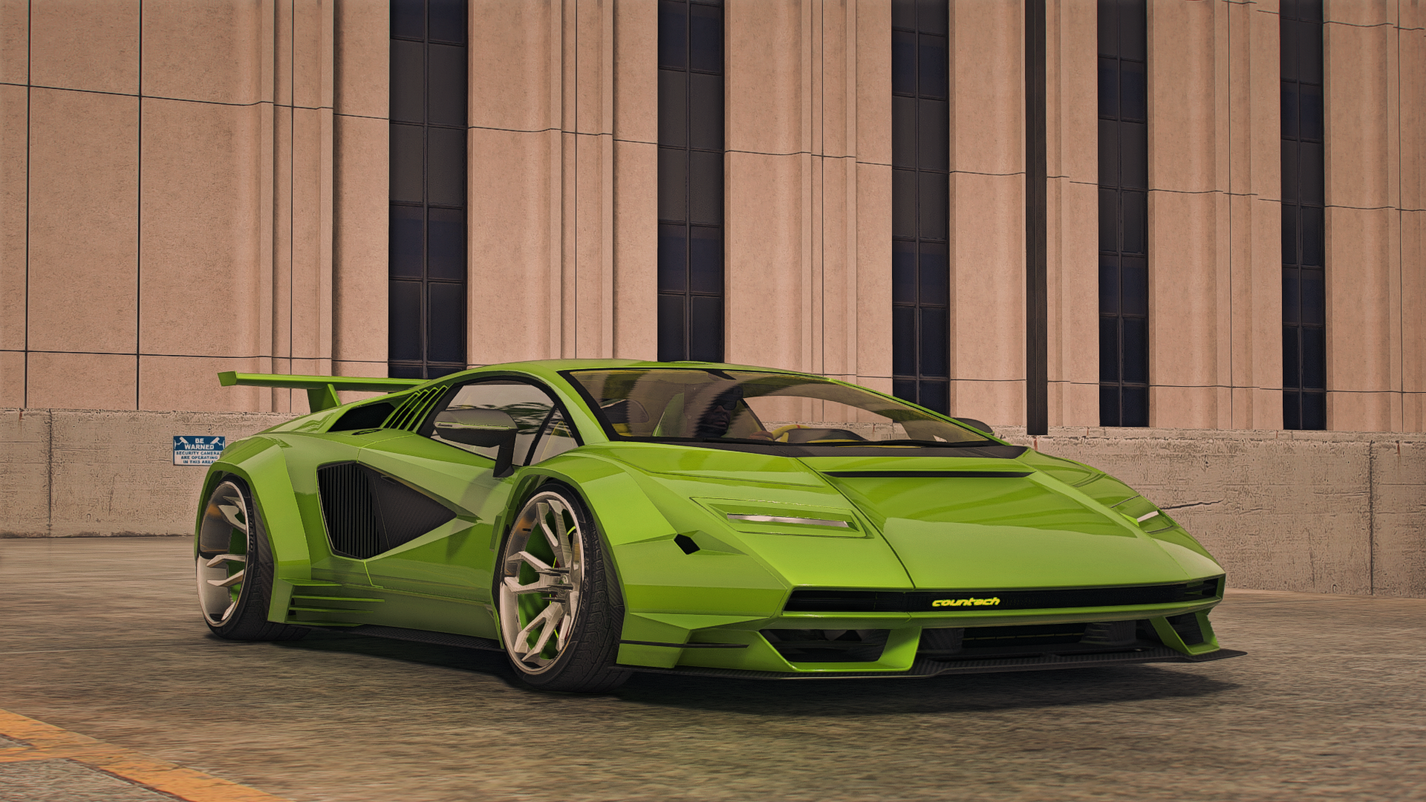 2NCS LAMBORGHINI COUNTACH – Fivem Dealership