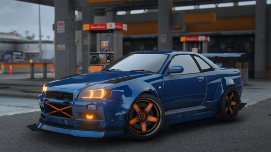 Nissan R34 Widebody | WXK Designz