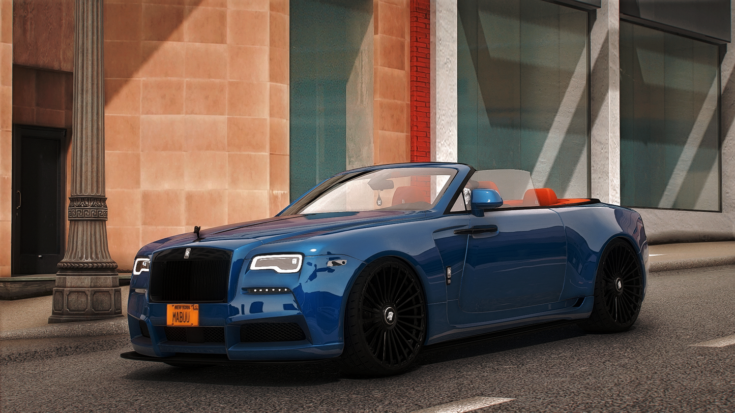 Rolls Royce Dawn Novitec Cabrio 2020 Widebody [Animated Roof] | David Baach