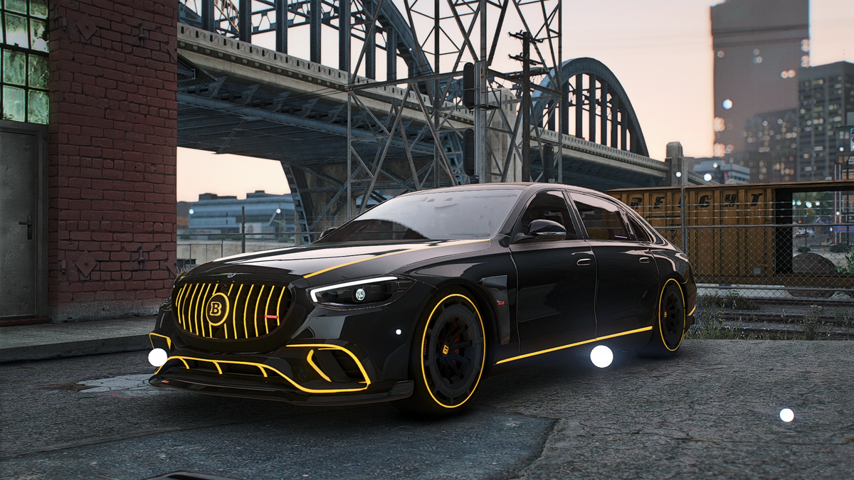 Mercedes Brabus S850 [Animated Lights] – Fivem Dealership