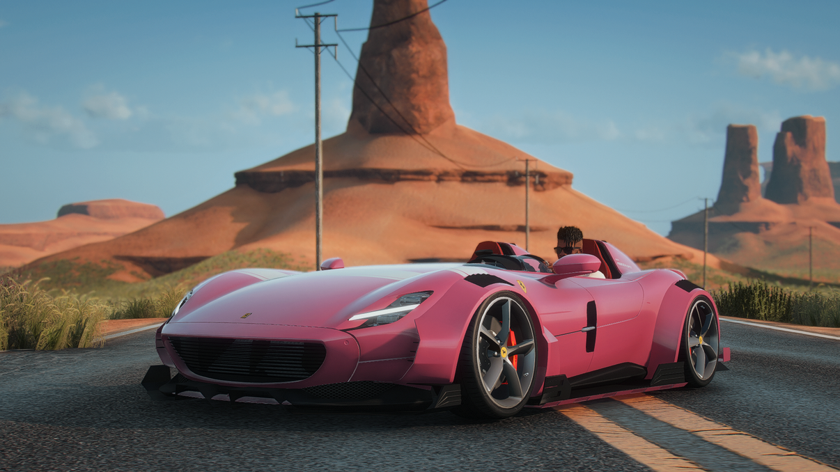 Ferrari Monza Wide Body Custom – Fivem Dealership