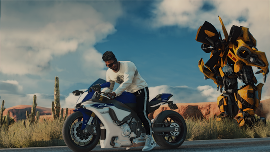 Yamaha R1 Street Drag