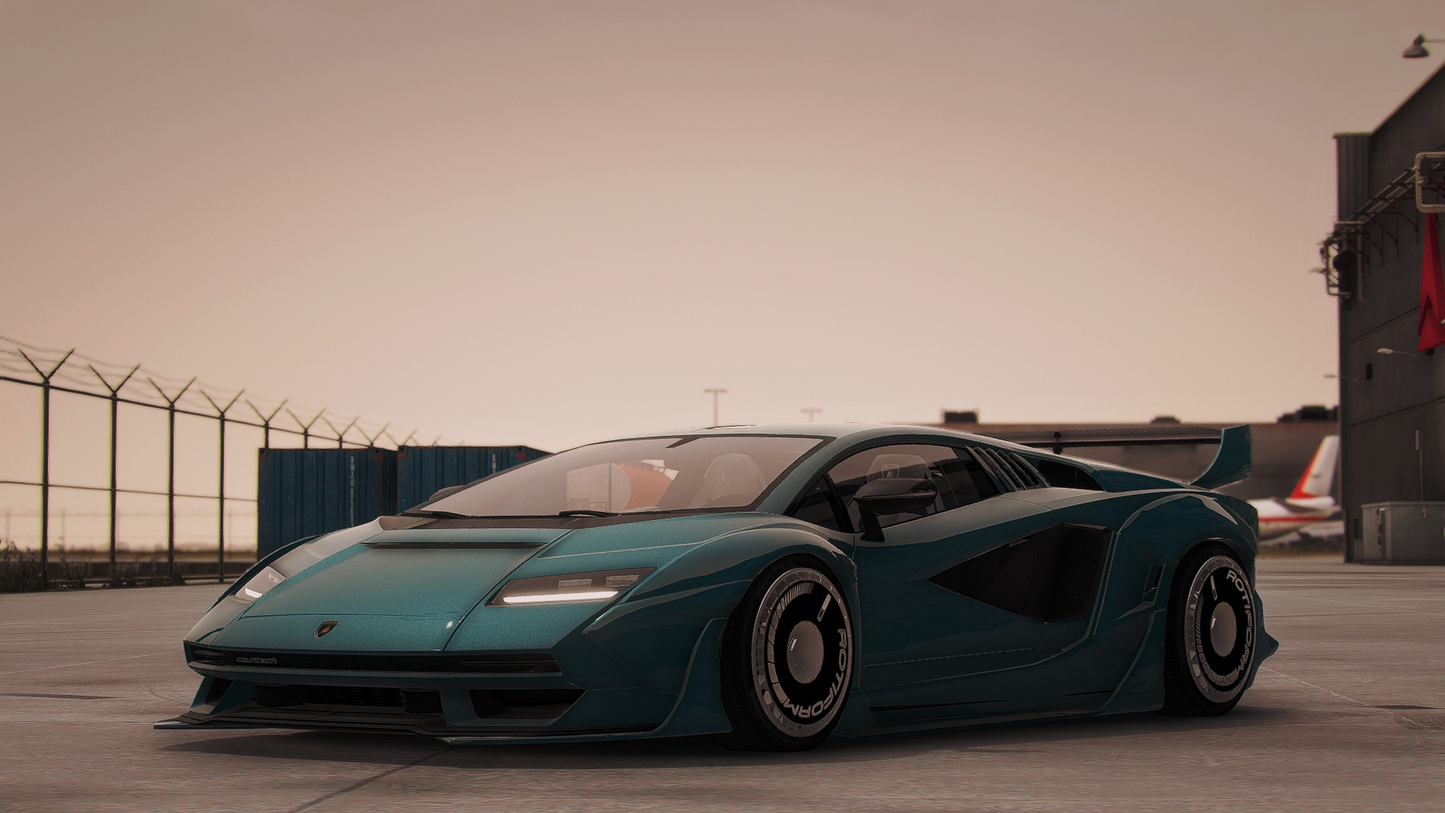 Lamborghini Countach LPI800-4 LibertyWalk – Fivem Dealership