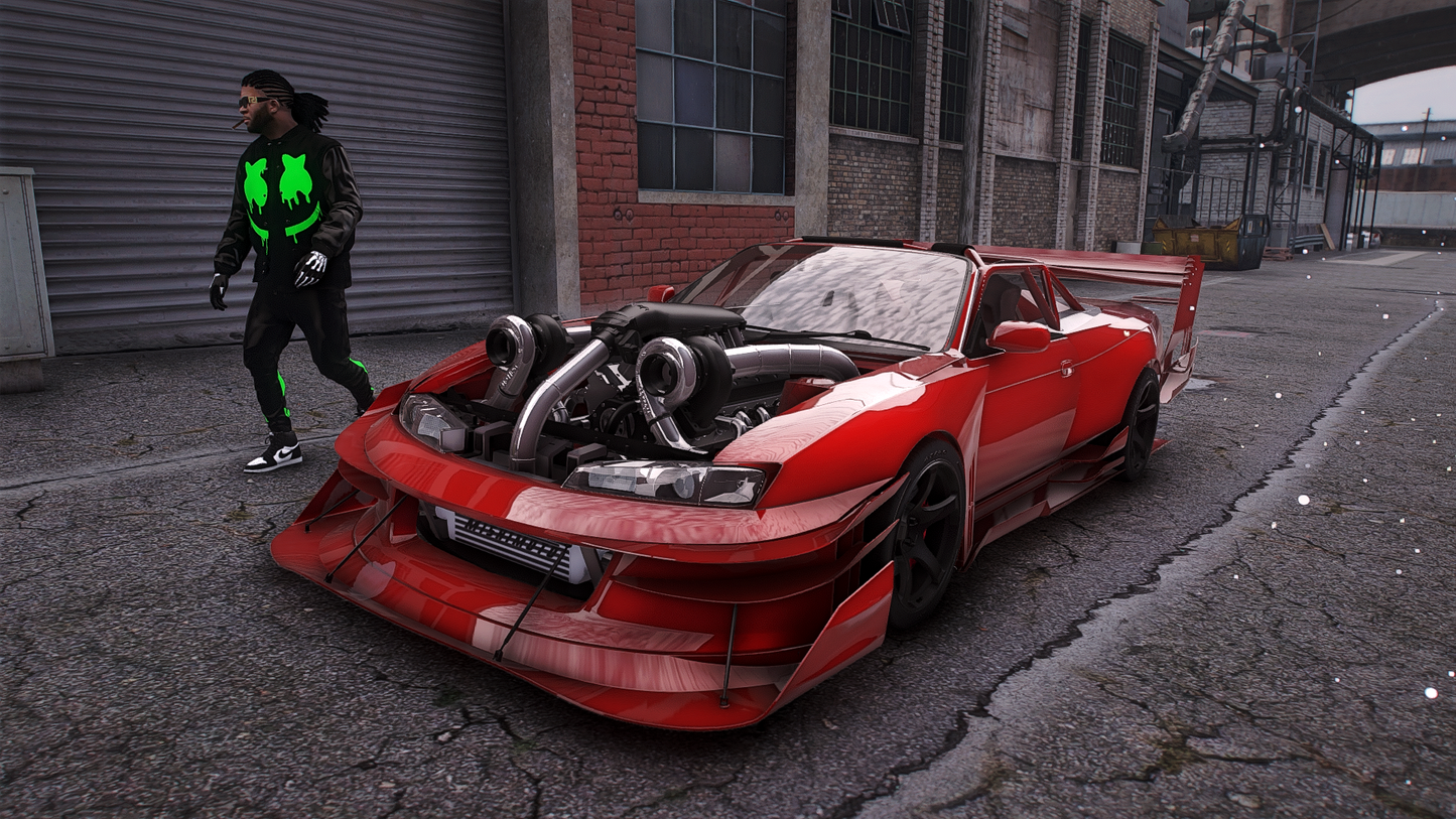 Nissan Silvia S14k Legend Widebody Twin Turbo