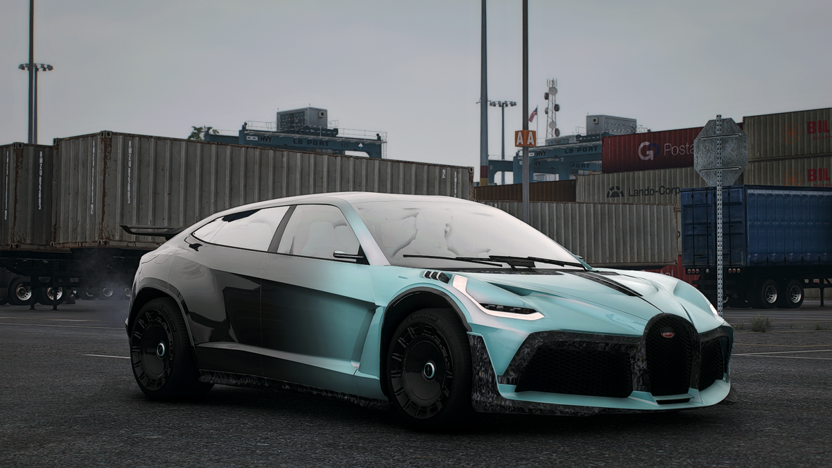 Bugatti Kio Mansory Tiffany Rose