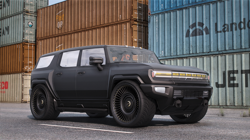 Hummer 5 2023 GMC Hummer EV – Fivem Dealership