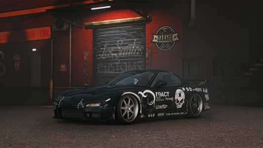 Mazda Rx-7 Battle Machine NFS PS