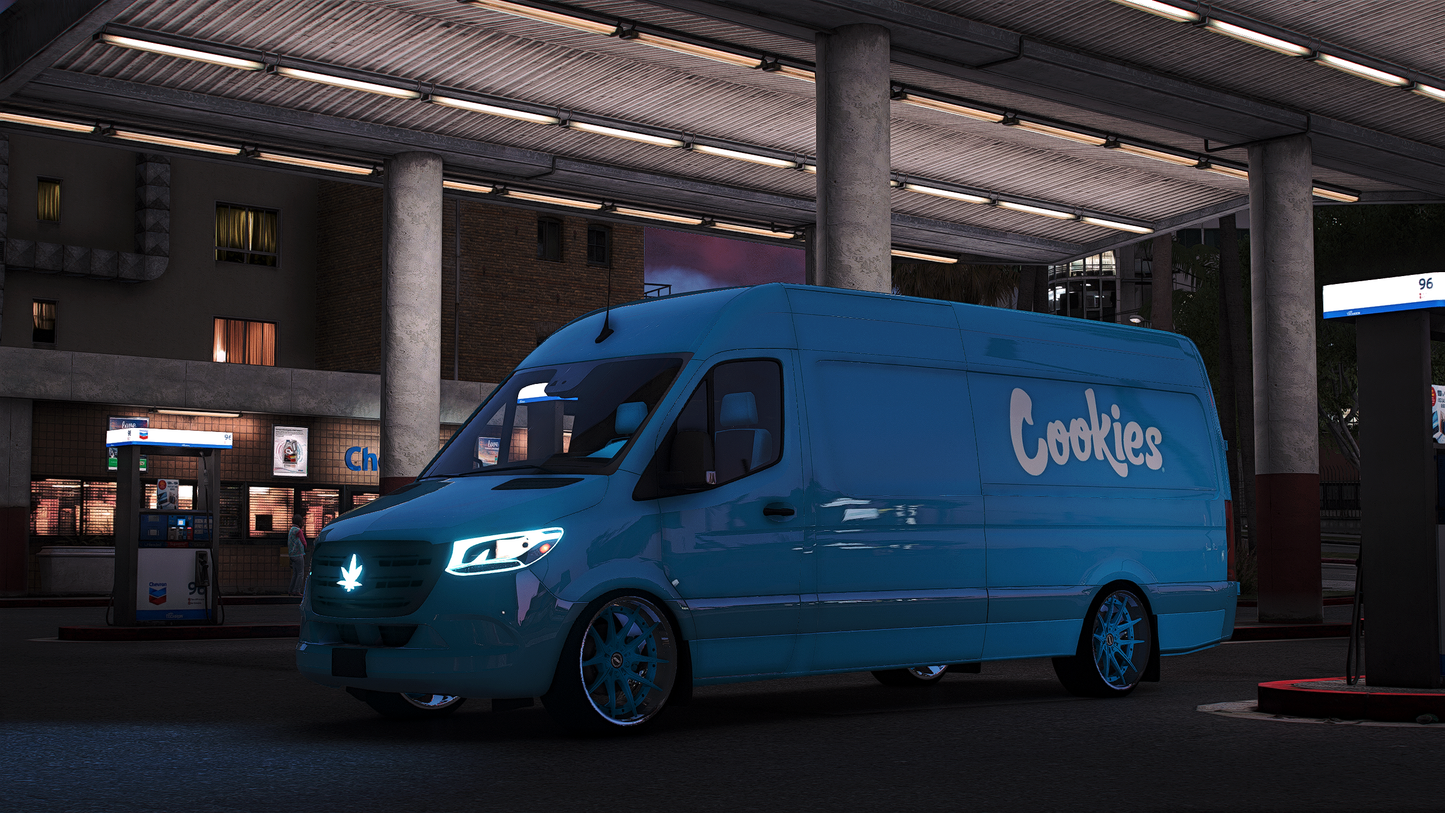 Mercedes Cookies Van