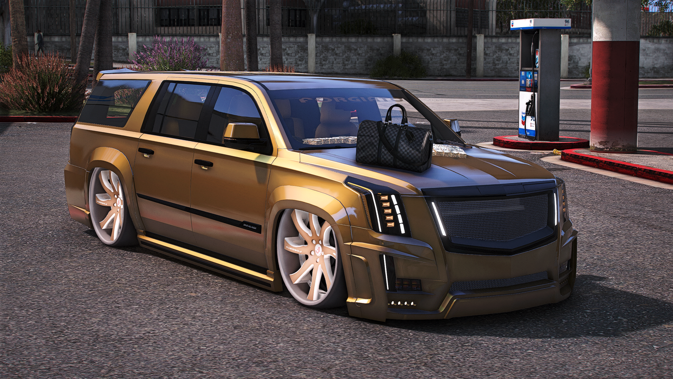 Widebody Cadillac Escalade Fivem Dealership