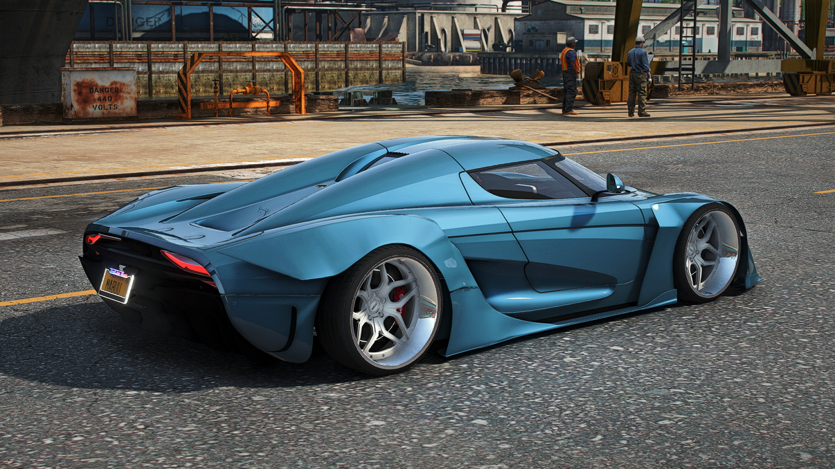 Koenigsegg Regera Omega WB Fivem Dealership