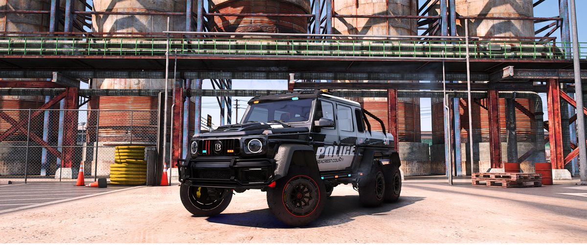 [Non ELS] Mercedes Brabus Rocket G900 6x6 – Fivem Dealership