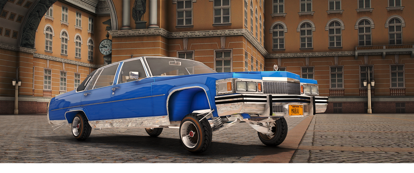 Cadillac Fleetwood 1985 Lowrider