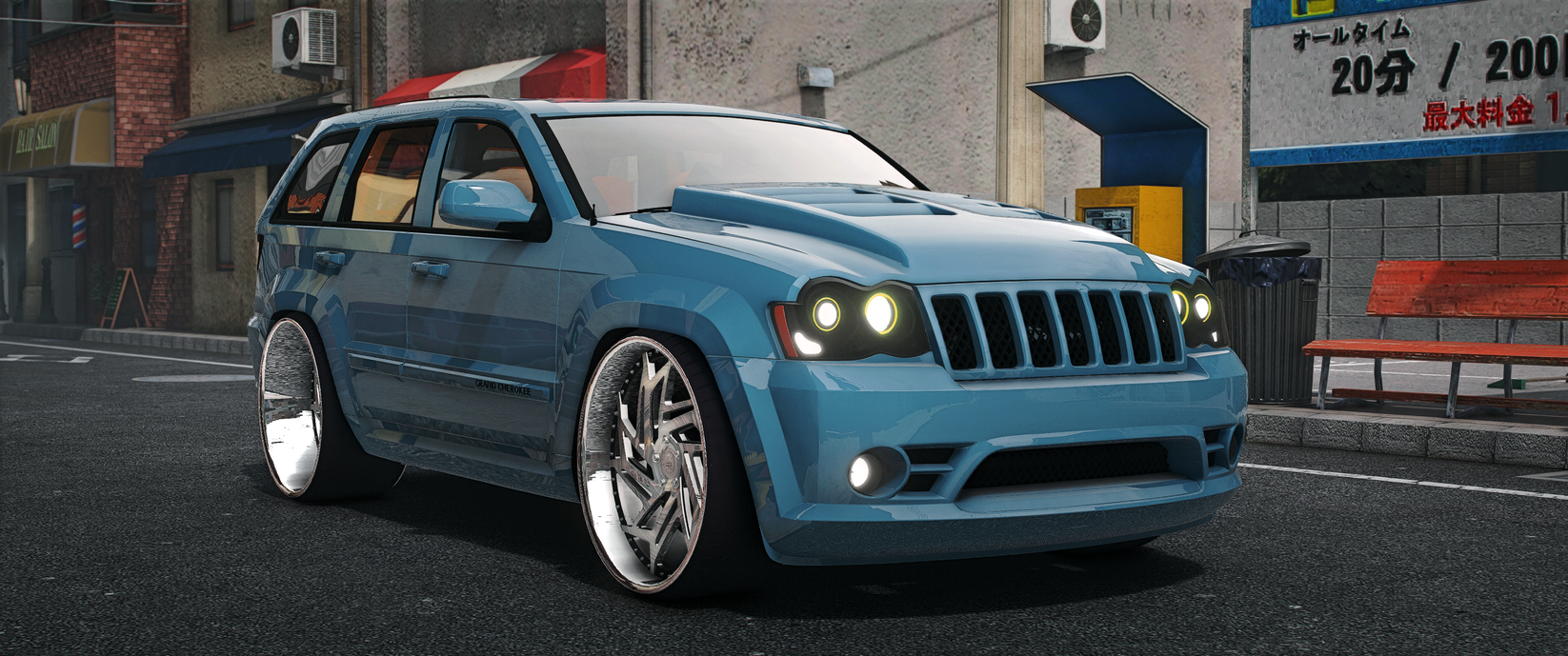 2009 SRT Jeep Grand Cherokee – Fivem Dealership