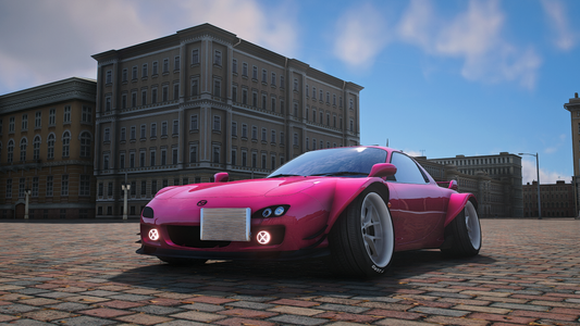 Mazda RX7 Slammed