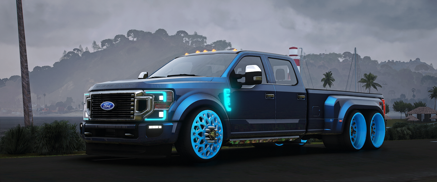 Ford F450 Dually LED 6x6 Edition