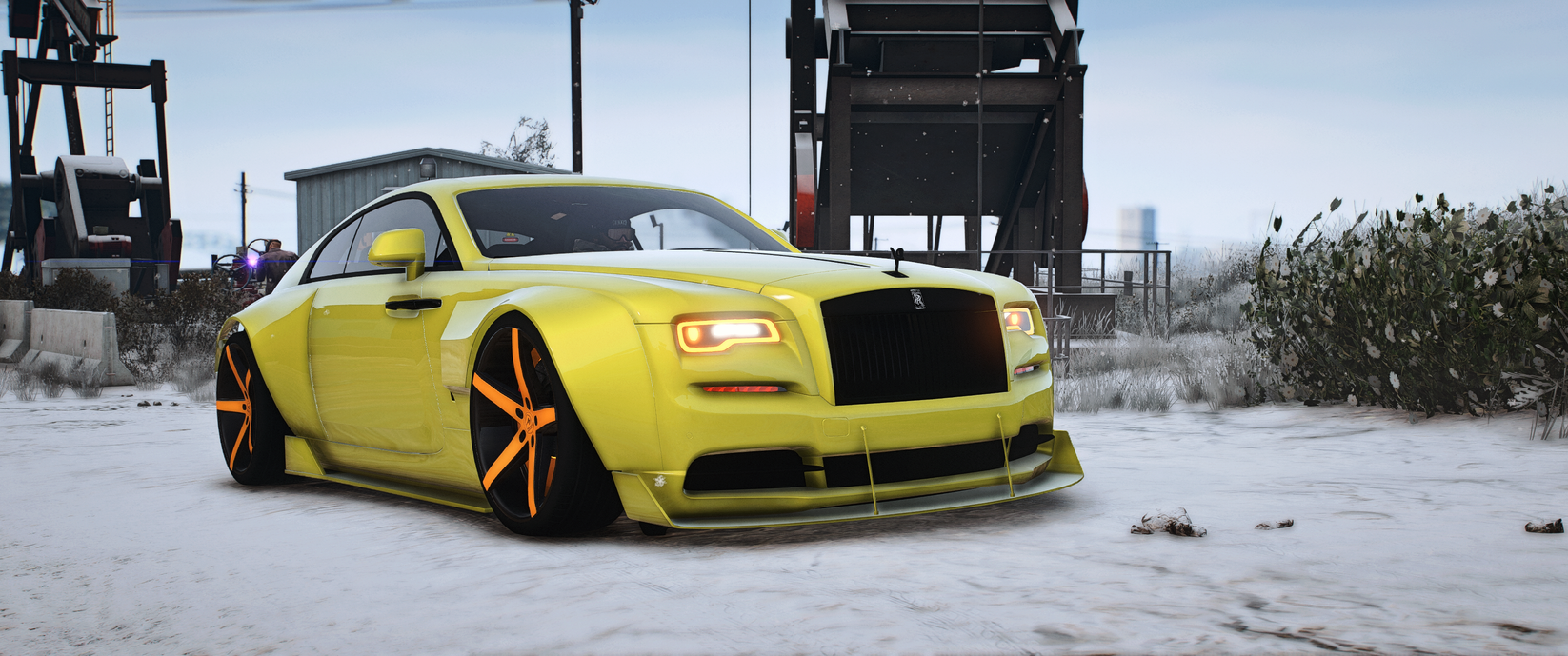 Rolls Royce Wraith Widebody Edition Fivem Dealership 1397