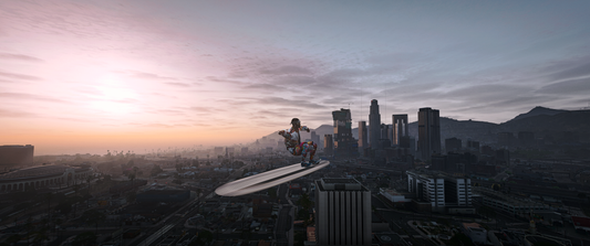Silver Surfer Board