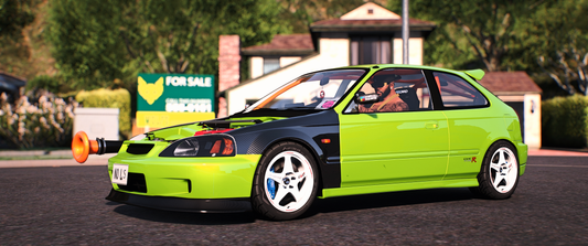 Honda EK9 Nuwels
