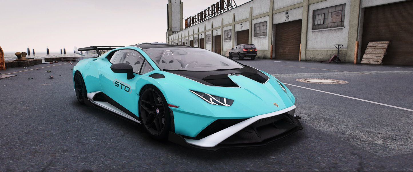 2021 Lamborghini Huracan STO Supercharger Swap