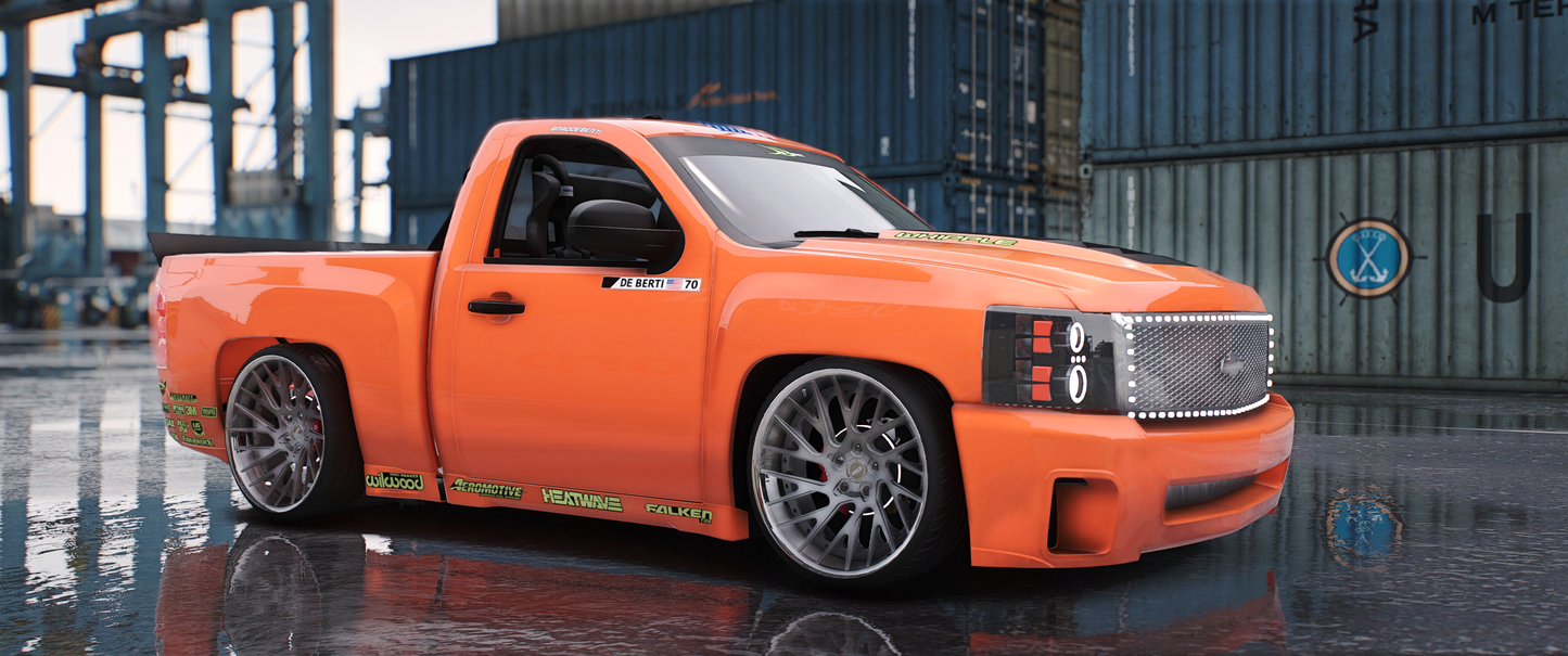 Chevy 1500 Slammed