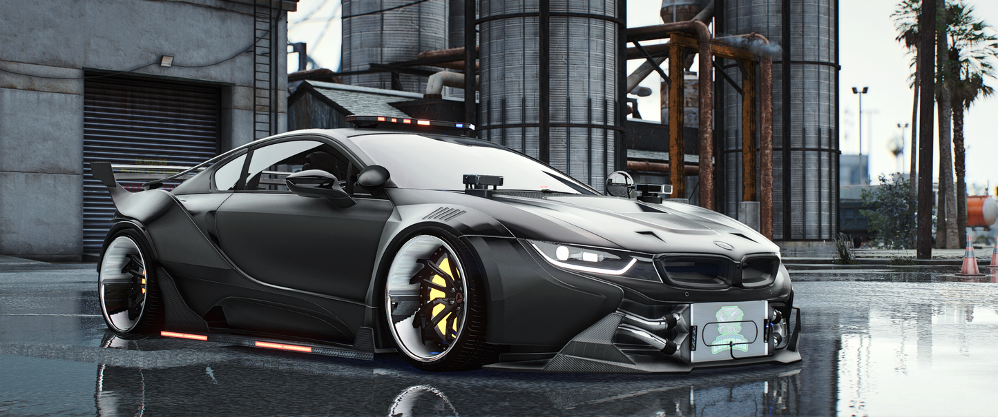 [Non ELS] BMW I8 Widebody Police