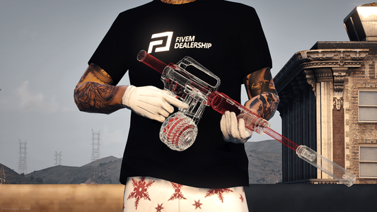 Red and White WF AR15