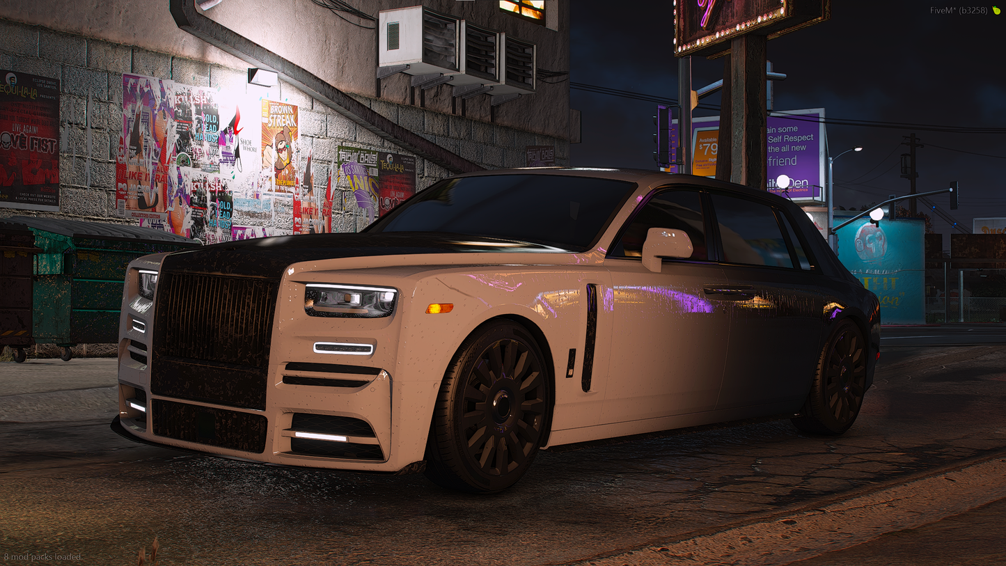 (Debadged) Rolls Royce Phantom 8 [Tuning]