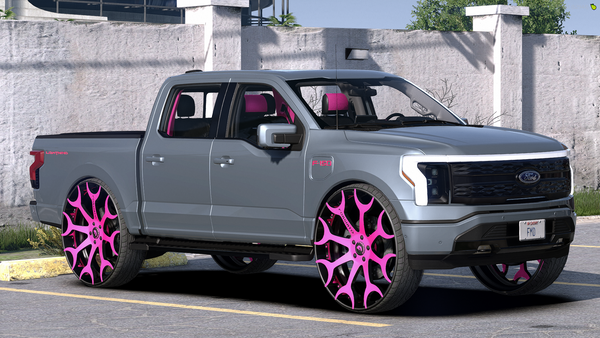 2023 ﻿﻿Ford F-150 Lightning on Forgiatos