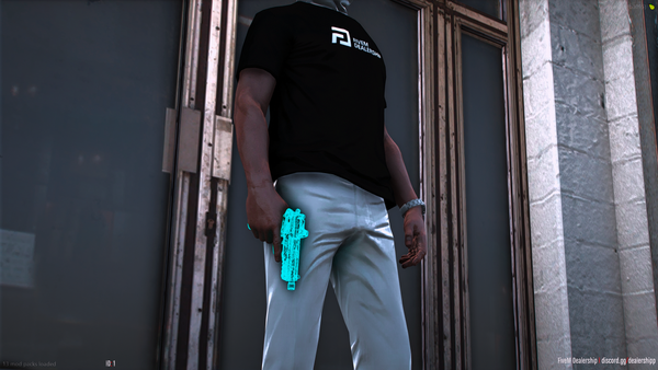Blue WF Pistol