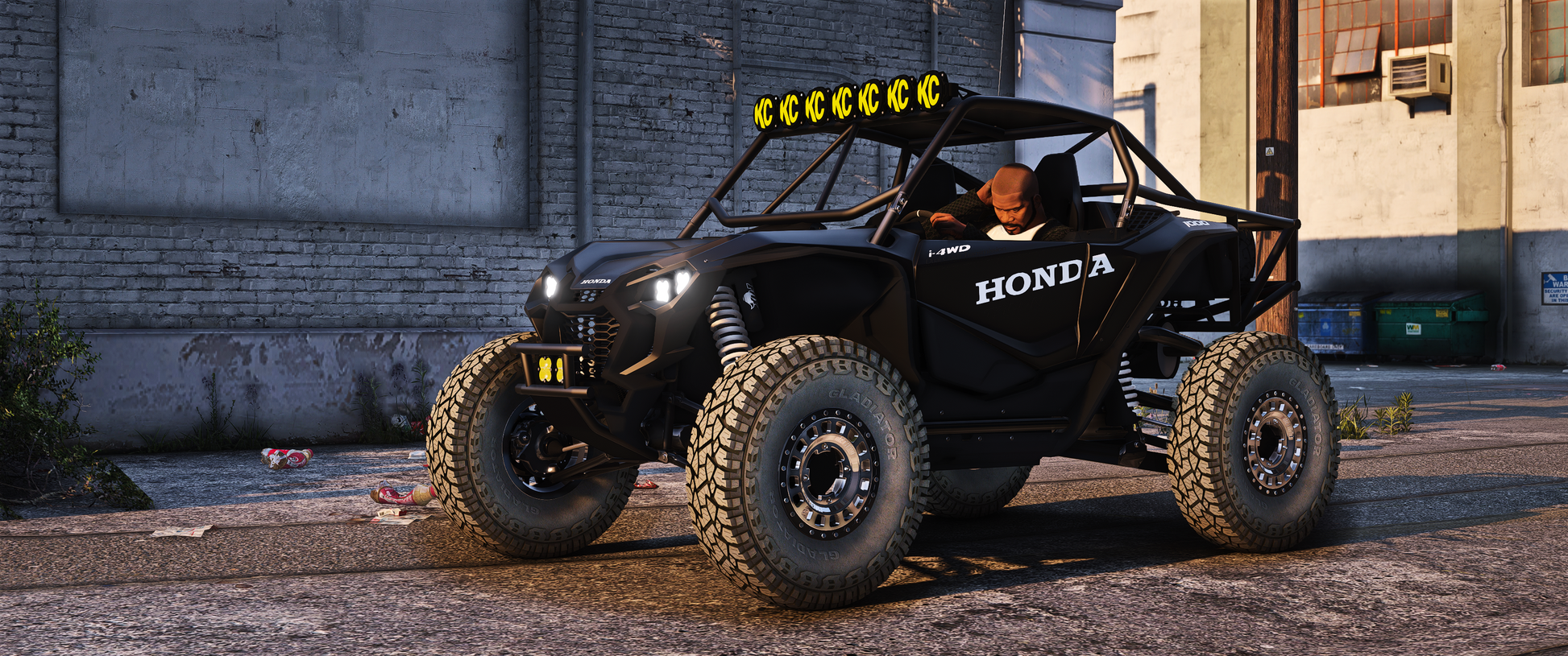 Jeep Demon Monkey Rubicon off-road FiveM vehicle mod