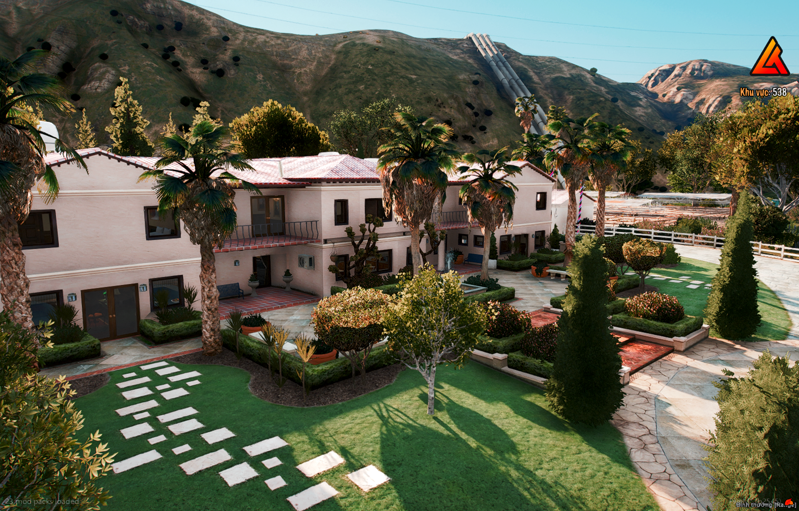 Bedroom interior of La Fuente Blanca MLO for FiveM