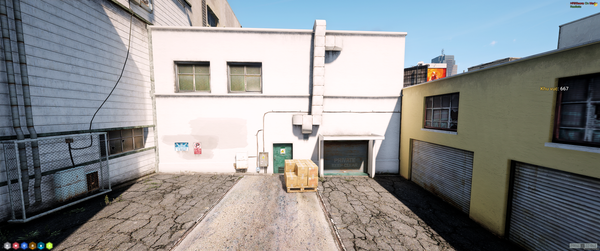 Front view of [MLO] Lab House in FiveM