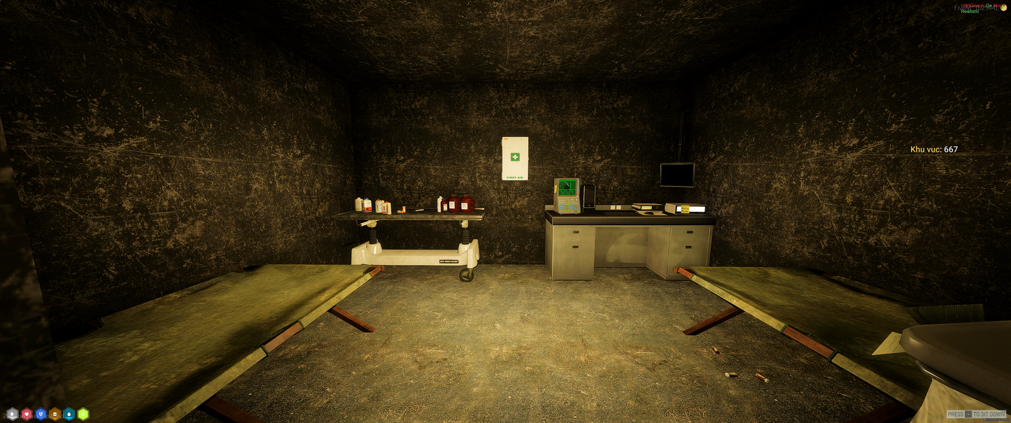 Detailed lab interior of [MLO] Lab House mod