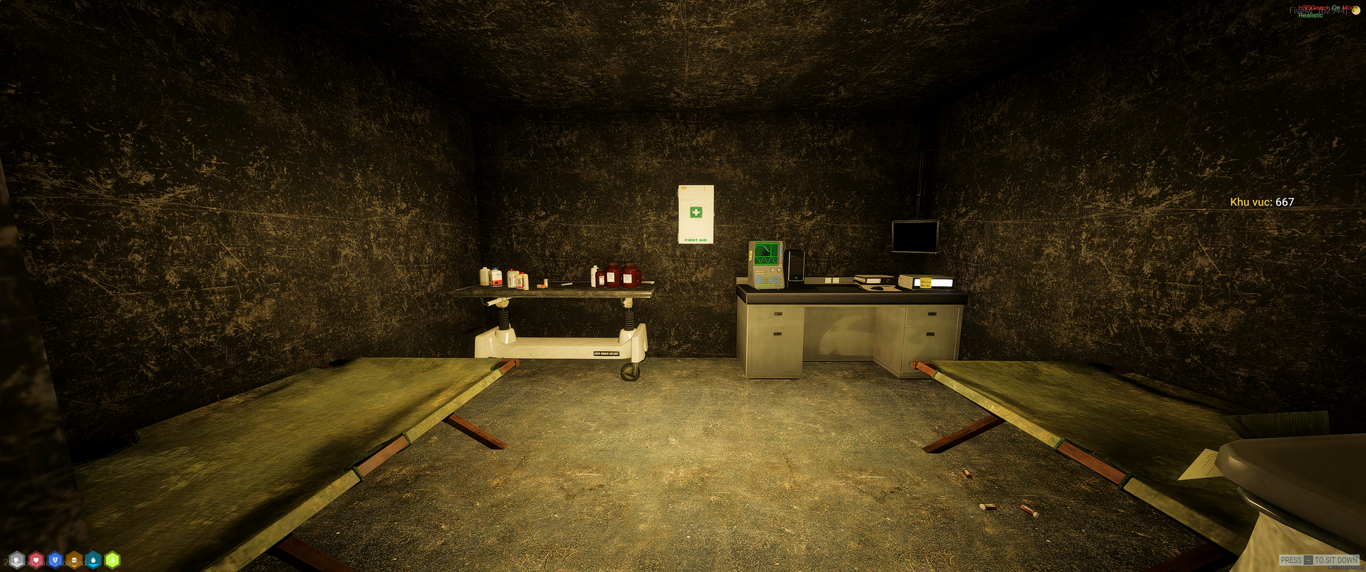 Detailed lab interior of [MLO] Lab House mod