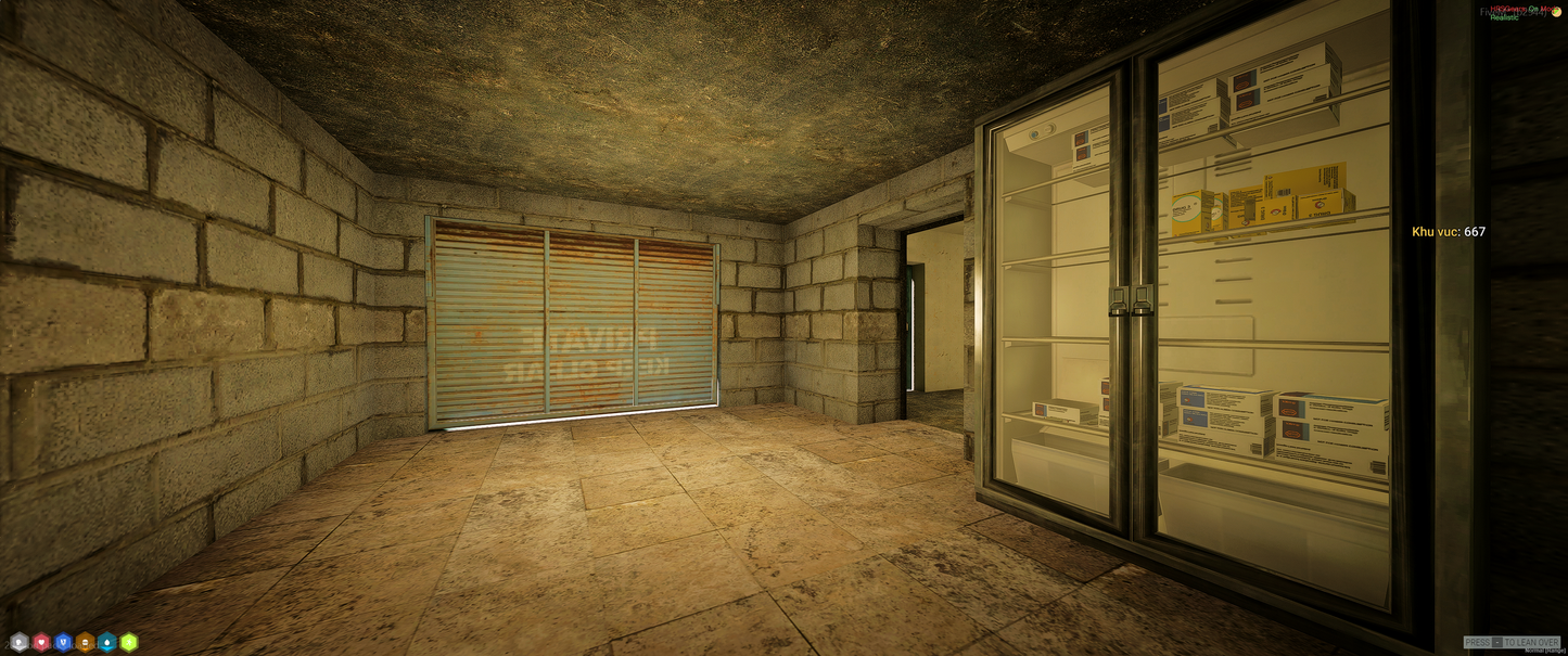 Side exterior of [MLO] Lab House in FiveM