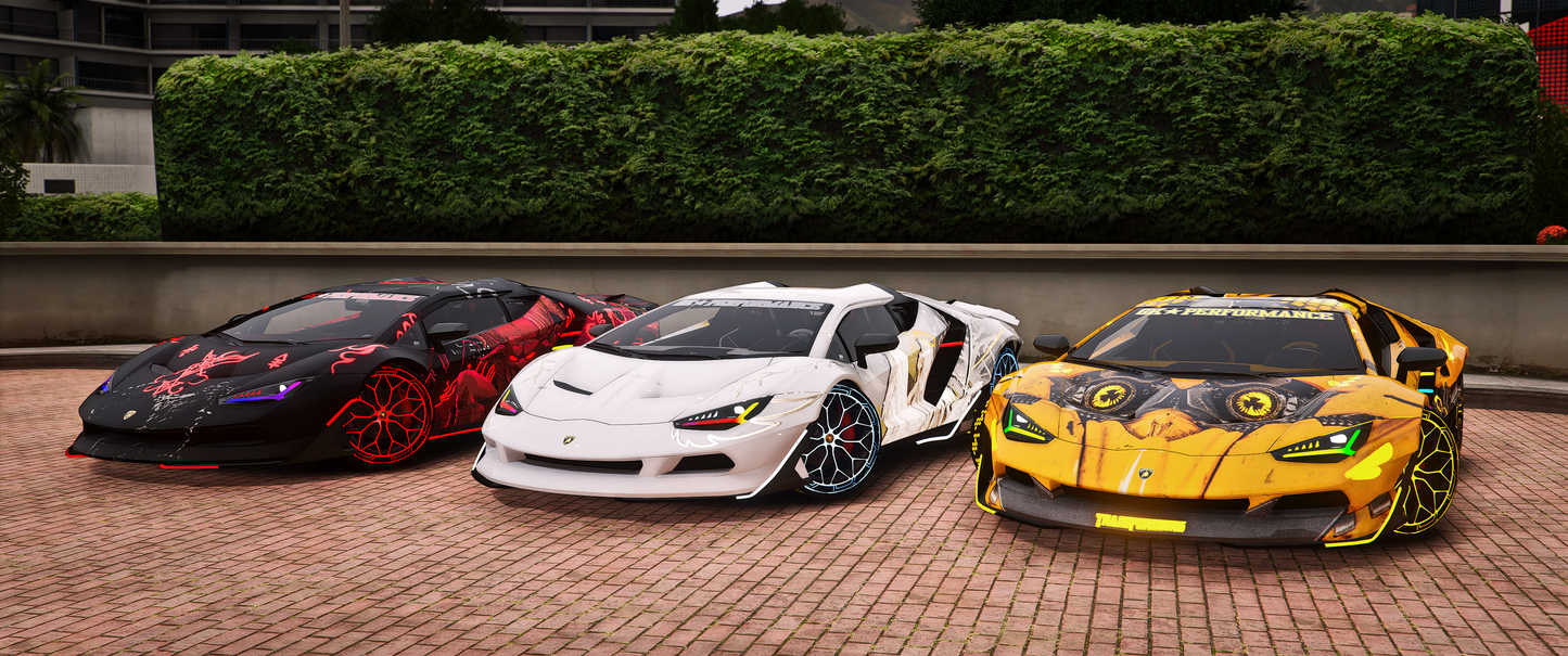 Lamborghini Centenario Widebody front view