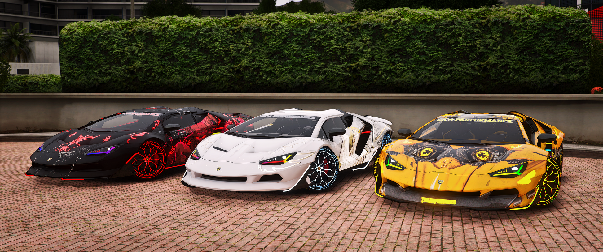 Lamborghini Centenario Widebody front view