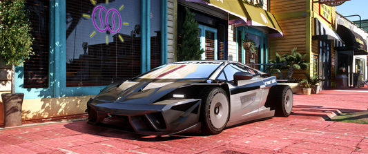 Lamborghini Gallardo 2j front view in FiveM