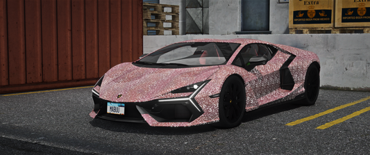 Lamborghini Revuelto Star Diamond mod for FiveM with luxury detailing