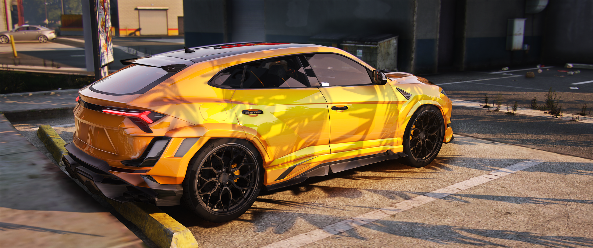 (Debadged) Lamborghini Urus Darwin Pro Demonic Front View