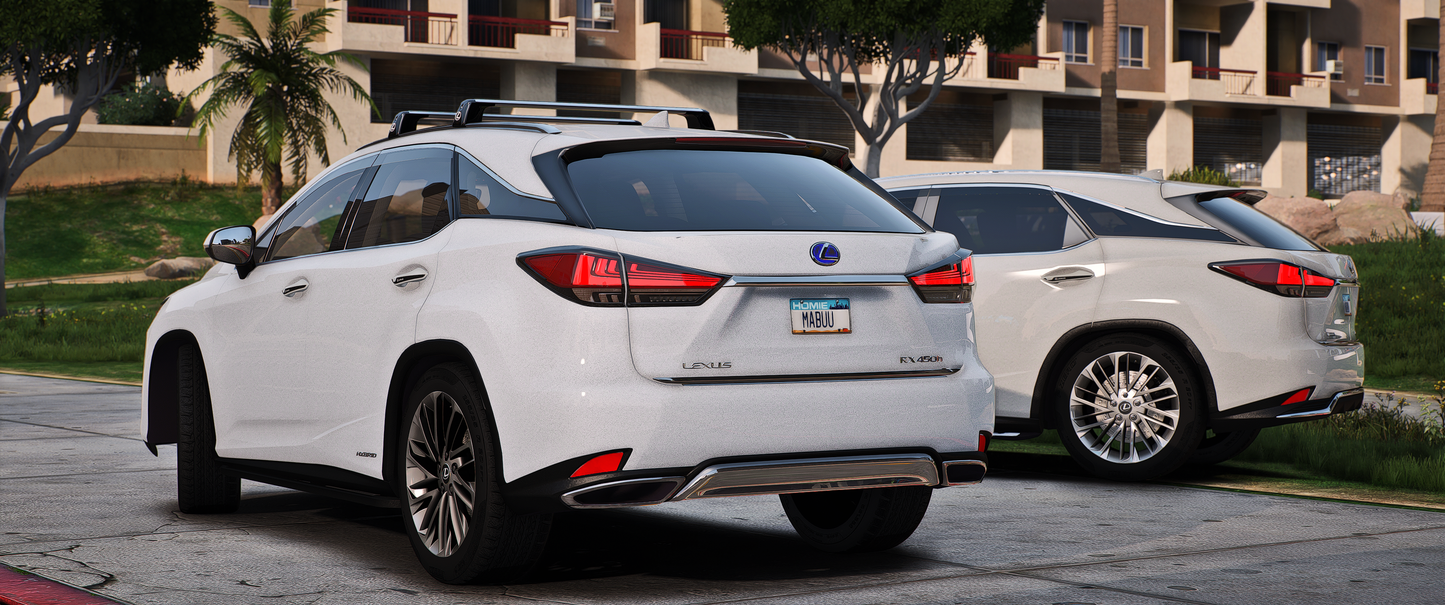 2020 Lexus RX Series Side View
