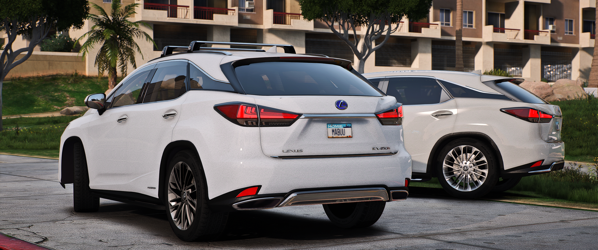 2020 Lexus RX Series Side View