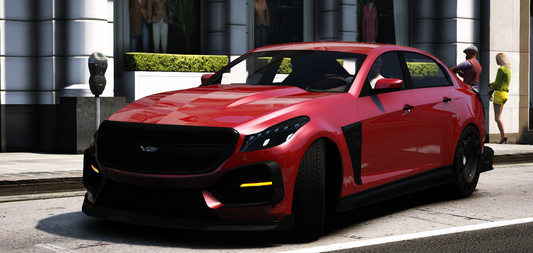 Lore Friendly Albany V-STR SPECTRE vehicle mod for FiveM servers with realistic detailing