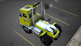 Side and rear view of (Lore Friendly) Custom Yard Dog GTA V vehicle for FiveM