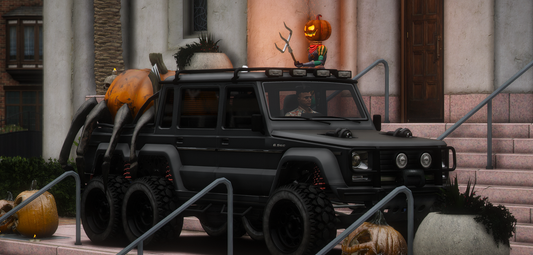 Lore Friendly Dubsta 6x6 Pumpkin FiveM vehicle mod